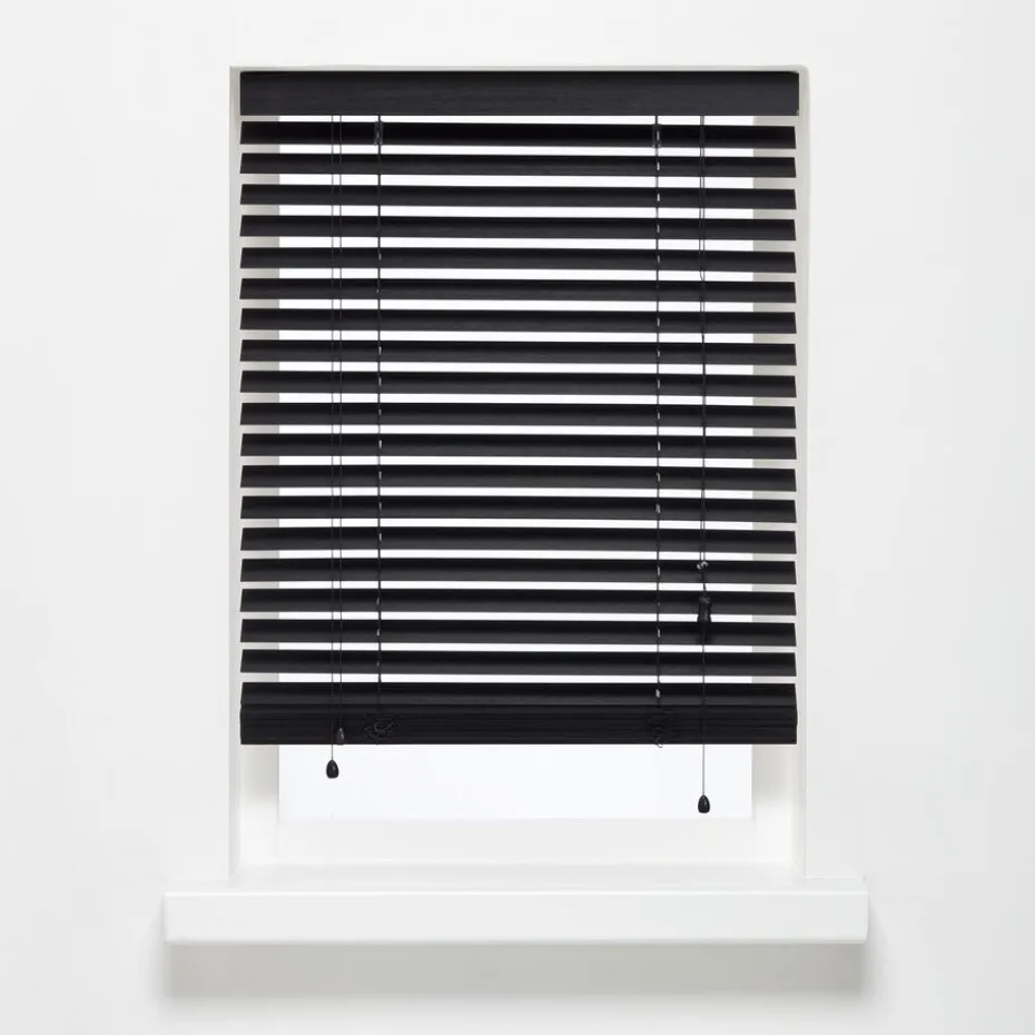Bamboe Jaloezie Jax Zwart 80x175 Cm