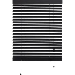 Bamboe Jaloezie Jax Zwart 180x175 Cm