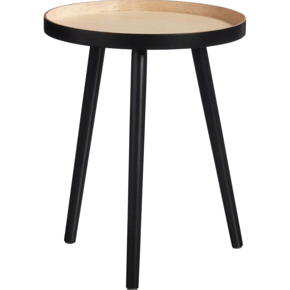 Bijzettafel Trevisio Zwart