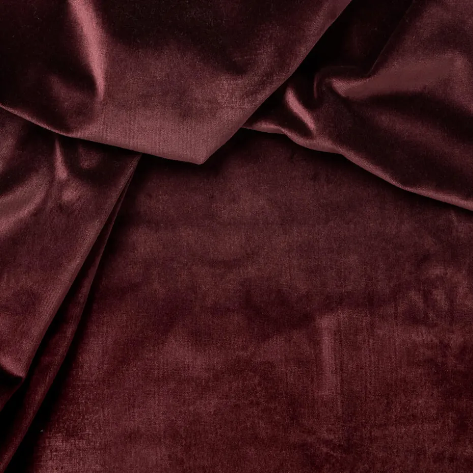 Gordijn Velours Romeo Bordeaux