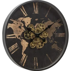 Klok Le Monde Zwart
