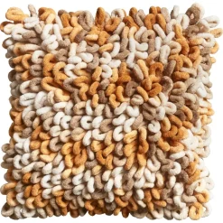Kussen Lusso Oker 43x43 Cm