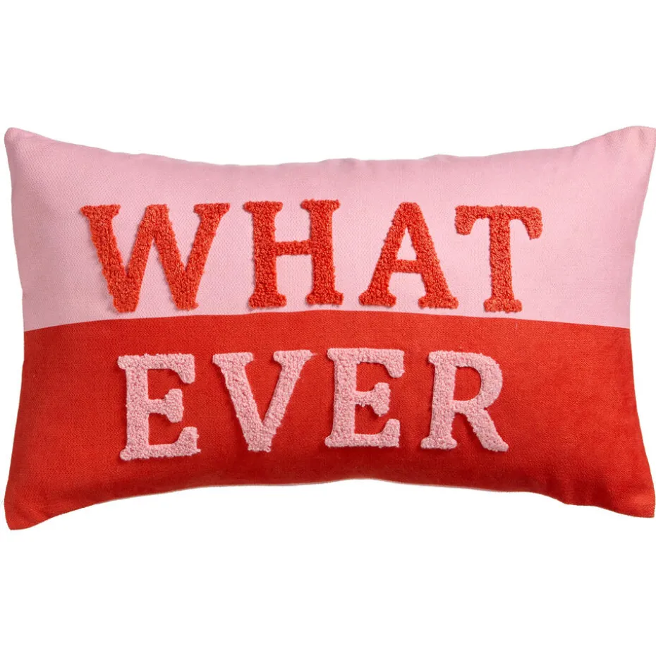 Kussen Whatever Roze 30x50 Cm
