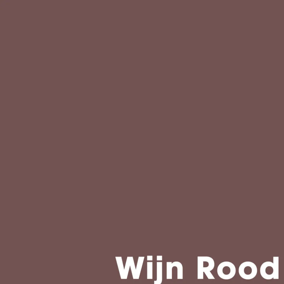 Muurverf Mat Wijn Rood 1 L