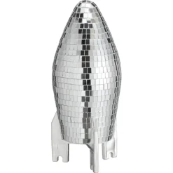 Object Raket Disco Zilver