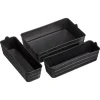 Opberger Midi Zwart - 3 Stuks