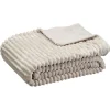 Plaid Rib Offwhite Off-White