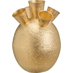 Tulpen Vaas Goud - 29x19 Cm