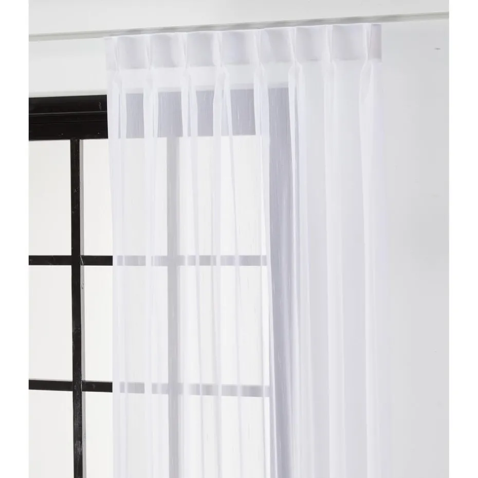 Vitrage Viola Wit 150 Cm