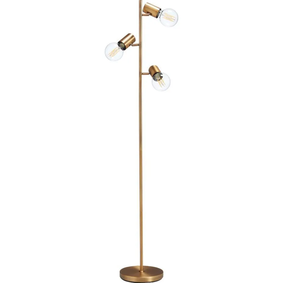 Vloerlamp Elste Brons