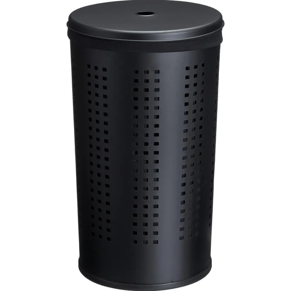 Wasmand Metaal Zwart - 45 Liter